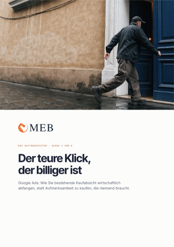 Werbung, die nur so viel kostet, wie ein Auftrag wert ist — Guide 3 von 6
